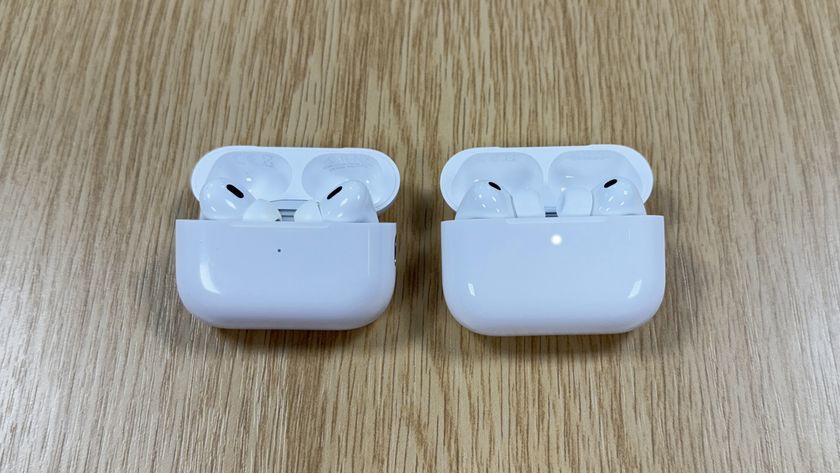 Apple AirPods Pro 3 next to AirPods Pro 2