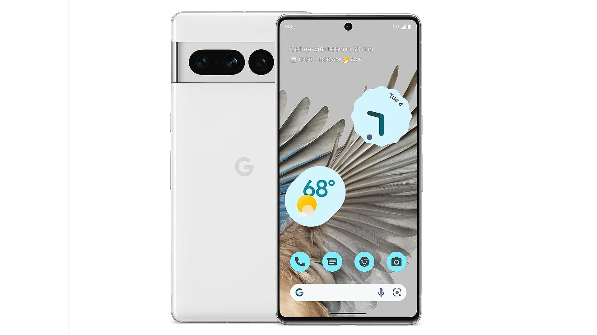 Google Pixel 7 Pro in snow