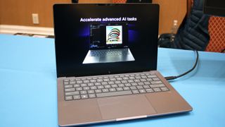 HP Zbook 14 workstation at CES 2025