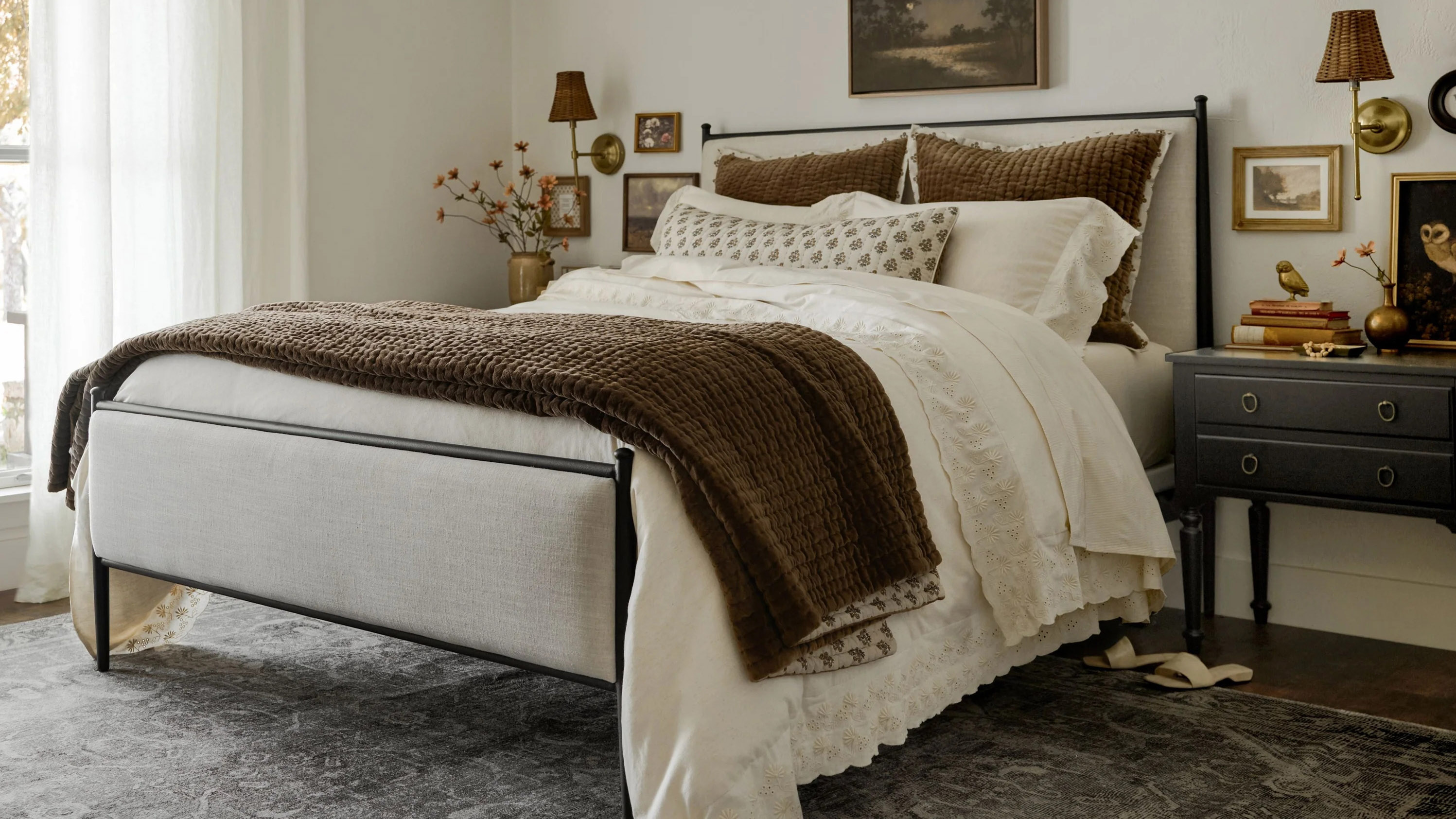 Joanna Gaines luxe bedding lifestyle