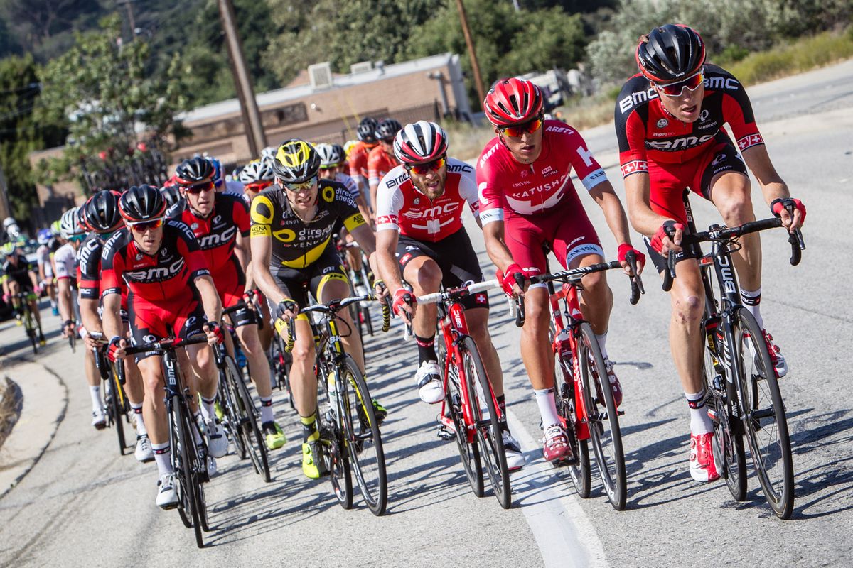 Teams come to the front to bring back what is left of the break