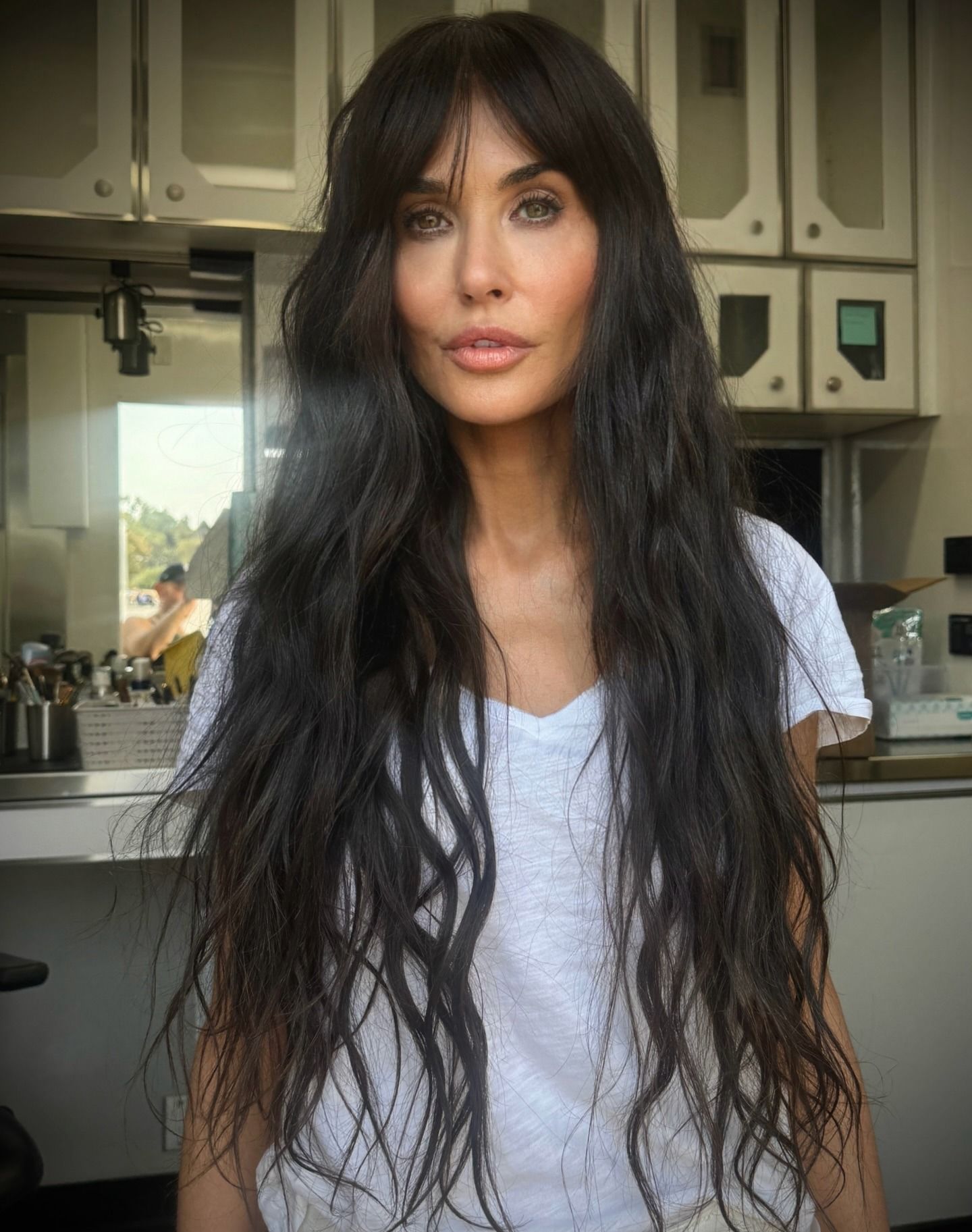 Photo of Demi Moore with Gucci bangs