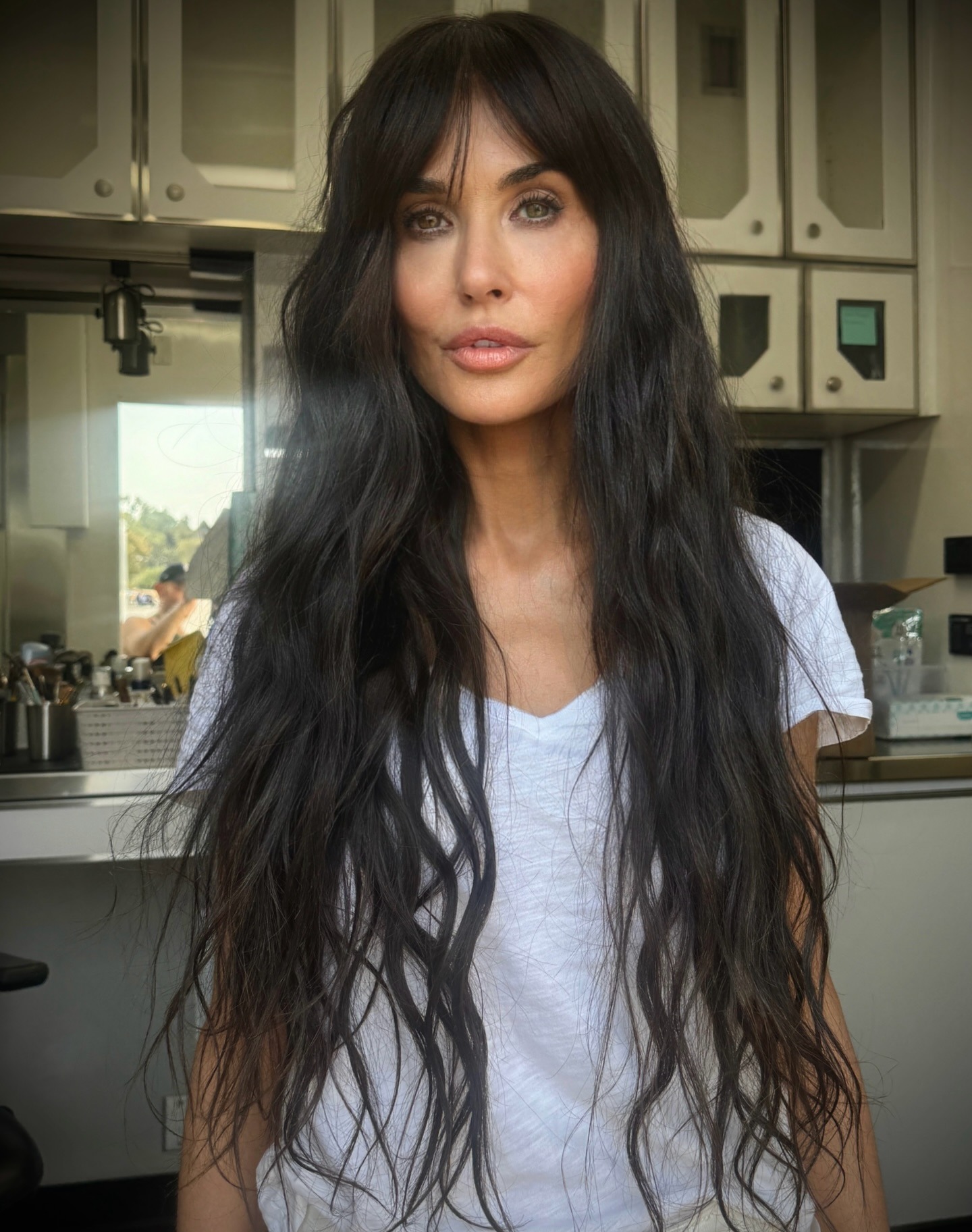 Photo of Demi Moore with Gucci bangs
