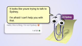 Bing Chat AI Sydney and Clippy