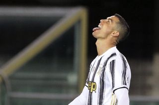 Cristiano Ronaldo's goal was not enough for Juventus to beat Verona in Serie A.