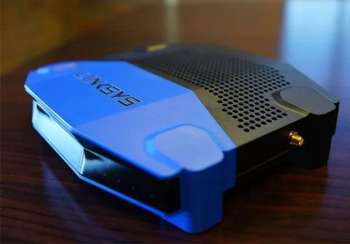 The Linksys WRT1900AC has generous venting, which helps to keep the device cool.