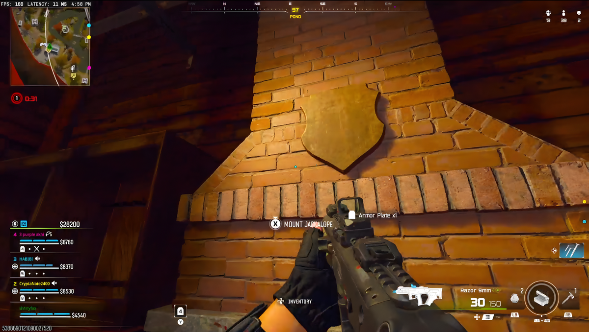 Mounting the Jackalope in the Hunting Lodge on Haven's Hollow will reward the Specialist Pack.