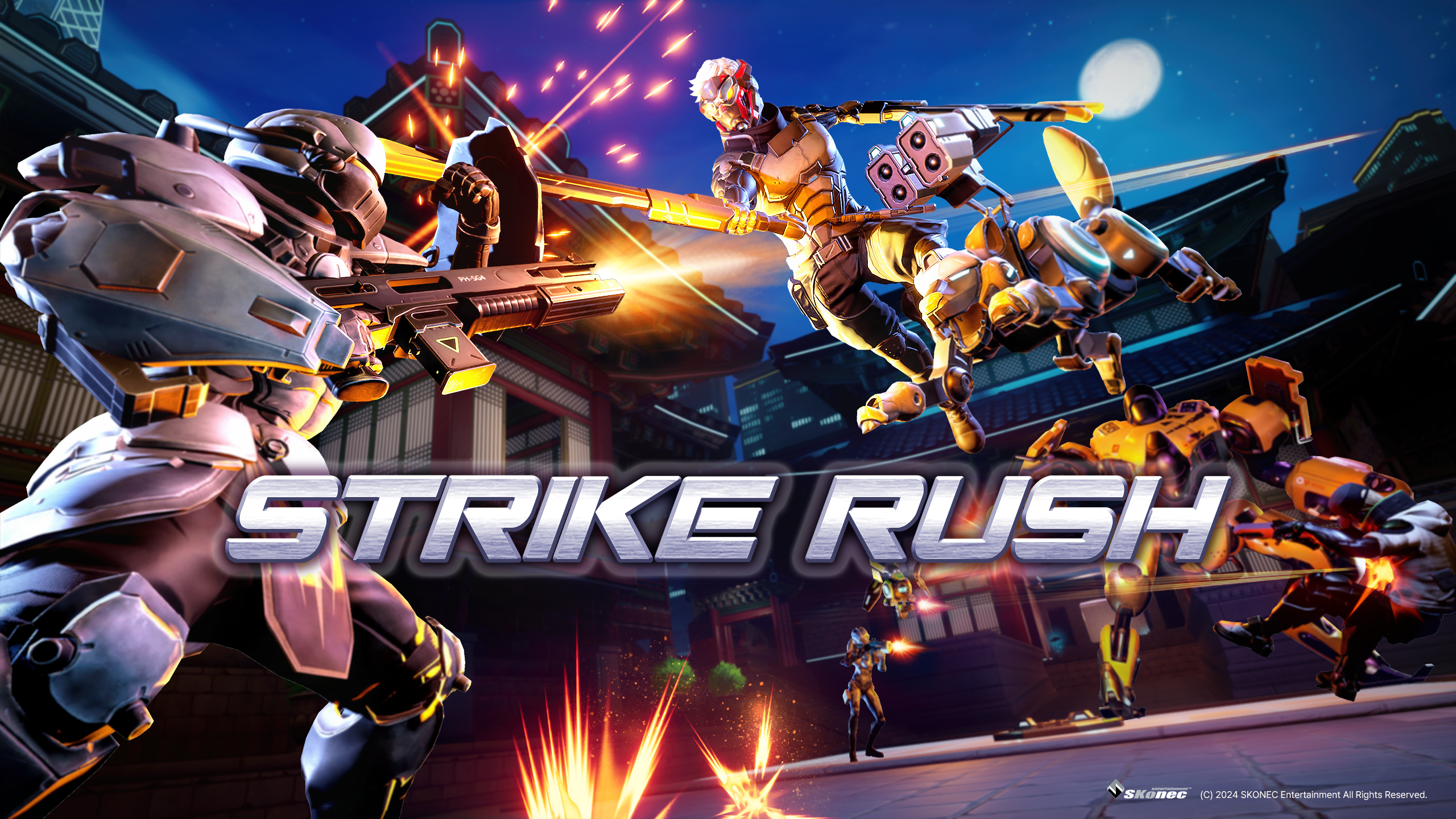 В динамичной игре Strike Rush герой-шутер прямо в вашей гарнитуре MetaQuest.