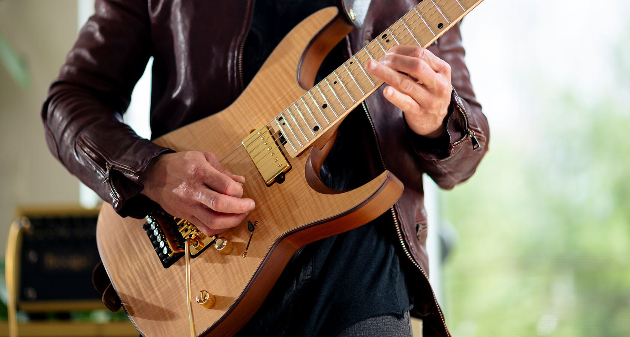 Charvel Angel Vivaldi Signature Pro-Mod Nova-7 NAT: The new S-style is eight years in the making and in some of the promo pictures it looks like Angel Vivaldi has been on horseback for much of that time.