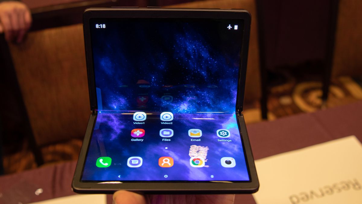 TCL foldable phone