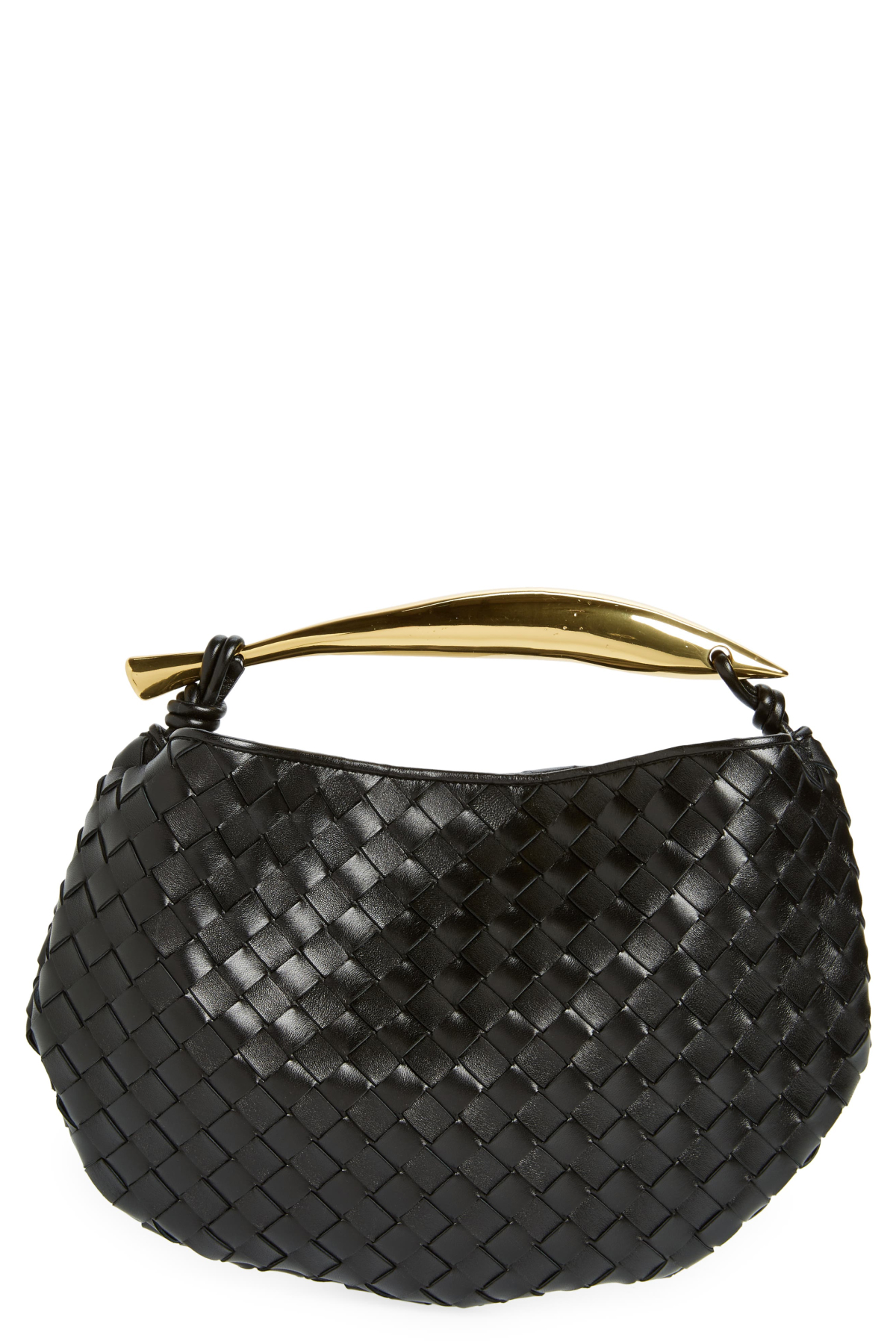Bottega Veneta Sardine Intrecciato Leather Top Handle Bag