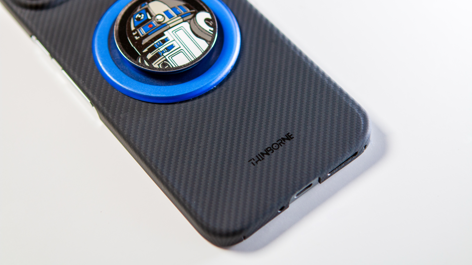 Thinborne case with PopSocket on Google Pixel 9 Pro XL