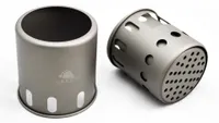best wood-burning stoves: TOAKS Titanium Backpacking Wood Burning Stove