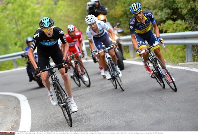 These four riders will resume their fifth for the overall in 2014
