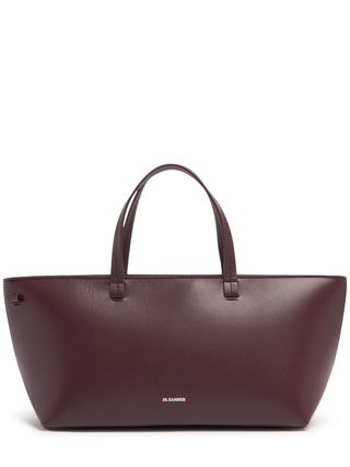 Jil Sander, Small Bateau Smooth Leather Bag