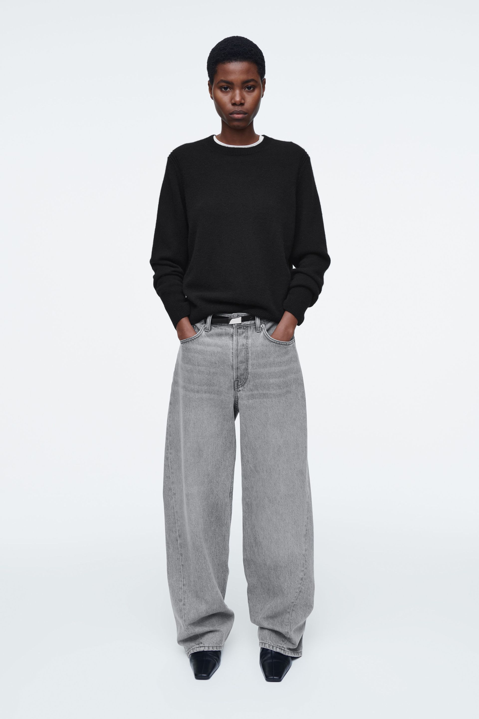Facade Straight-Leg Jeans