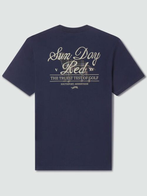 Royal Plaid Pima Cotton T-Shirt