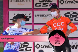 Cecilie Uttrup Ludwig second to Marianne Vos on stage 3 at Giro Rosa