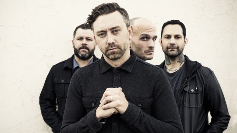 A press shot of rise against