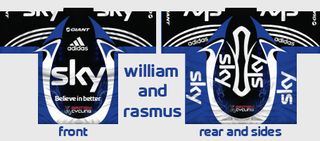 Rasmus and William, Sky jersey