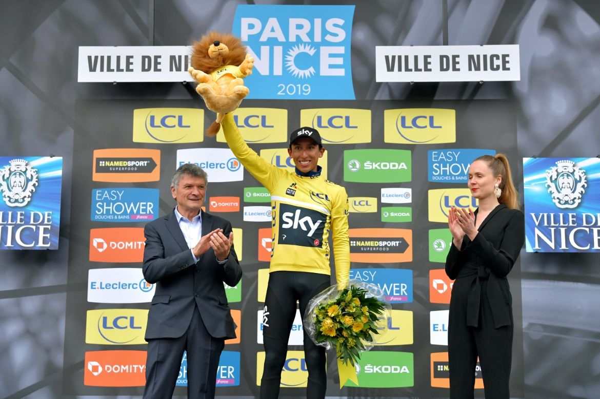 Paris-Nice 2019 winner Egan Bernal