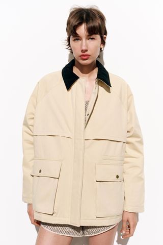 ZARA, Canvas-Jacke