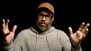 Jordan Peele speaking in behind-the-scenes interview about The Twilight Zone episode "Downtime"