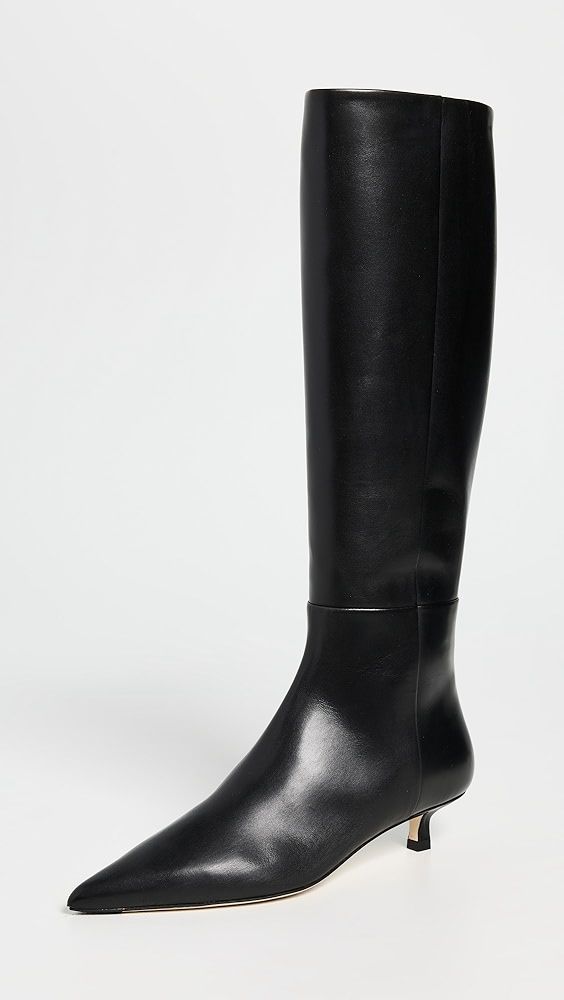 Aeyde Sabrina Calf Leather Black Boots