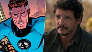 Reed Richards and Pedro Pascal