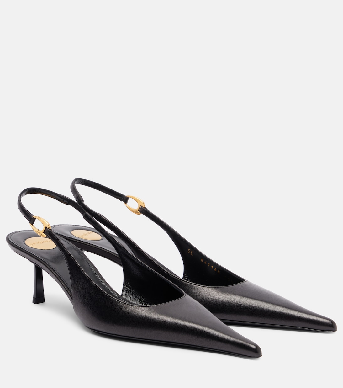 Vendome 50 Leather Slingback Pump