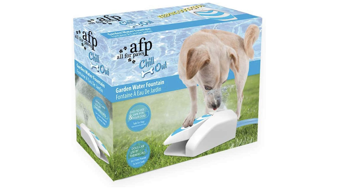 All for Paws garden water fountain for dogs