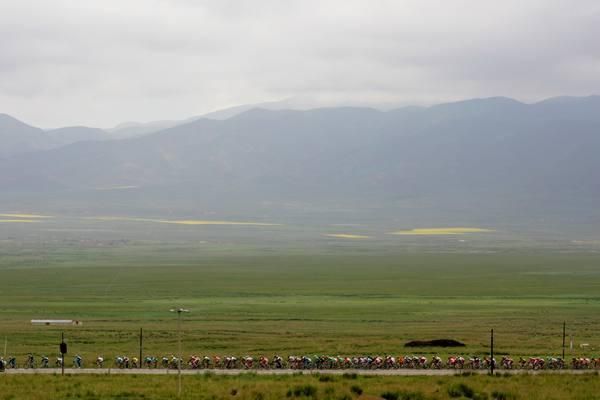 The vast open space of Qinghai provence.