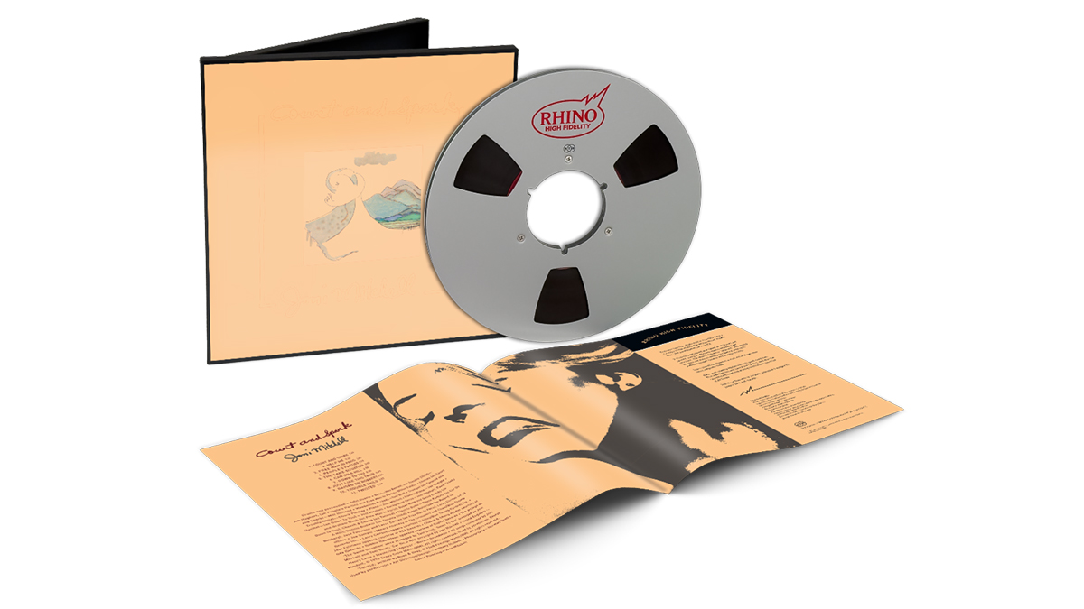 Joni Mitchell Court and Spark reel-to-reel