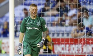 Jordan Pickford welcomes the competition for a place