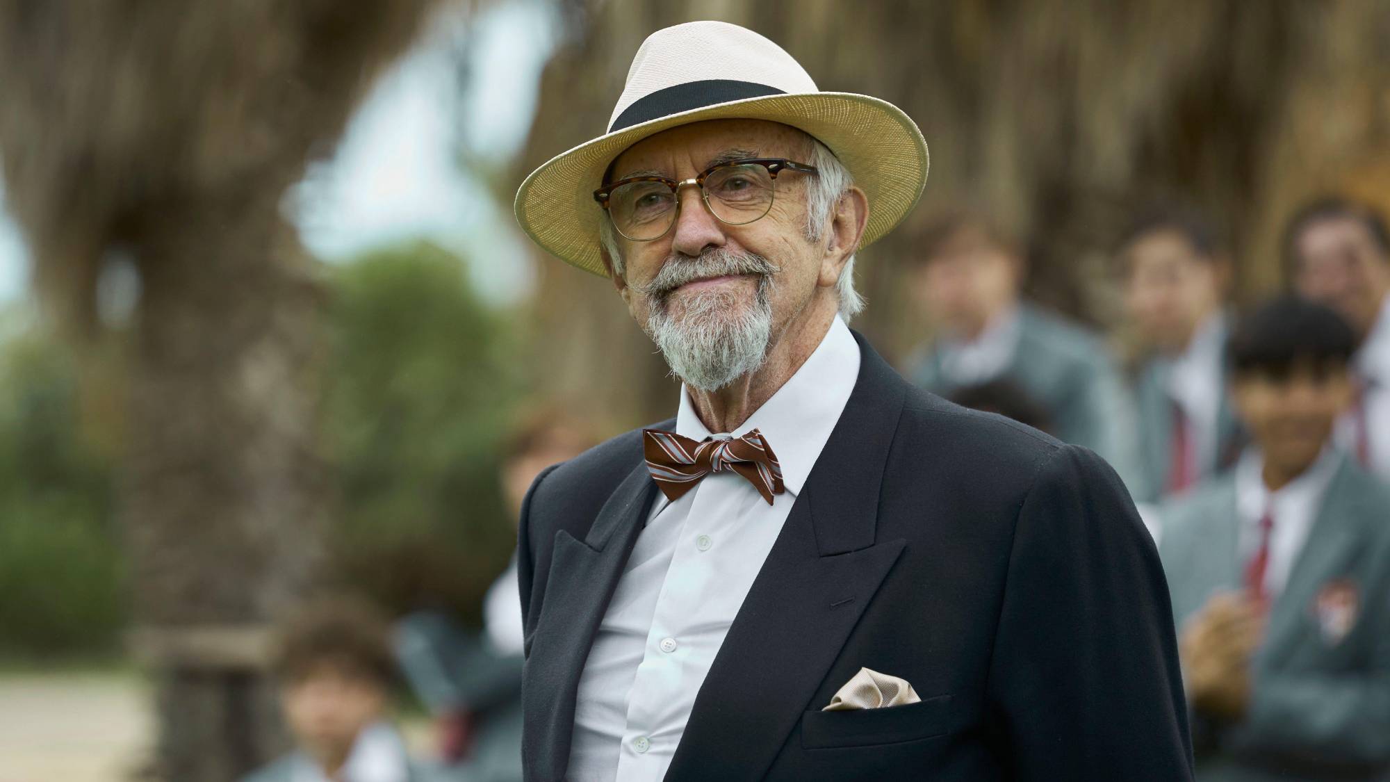 Jonathan Pryce as Timothy Buckle in "The Penguin Lessons"