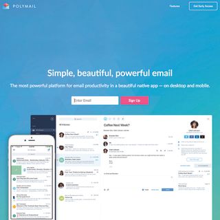 Keep on top of your inbox with Polymail