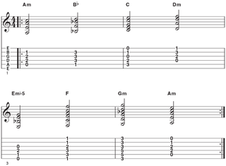 Phrygian mode triads