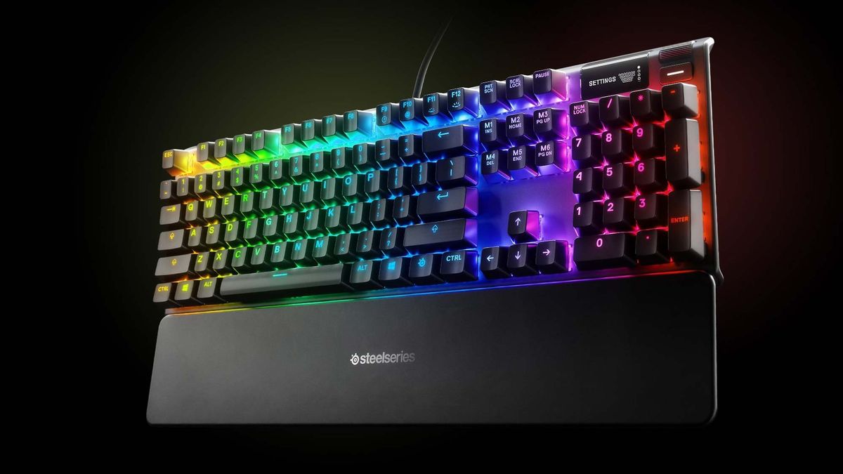 SteelSeries Apex 7 Keyboard Review: Colorful and Competent | Tom's Guide