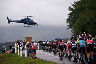 Tour de France stage eight ridden in horrible conditions