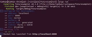  Rust's package manager can also run compiled programs