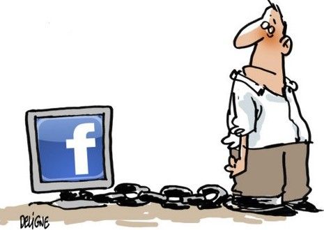 The Facebook ball and chain