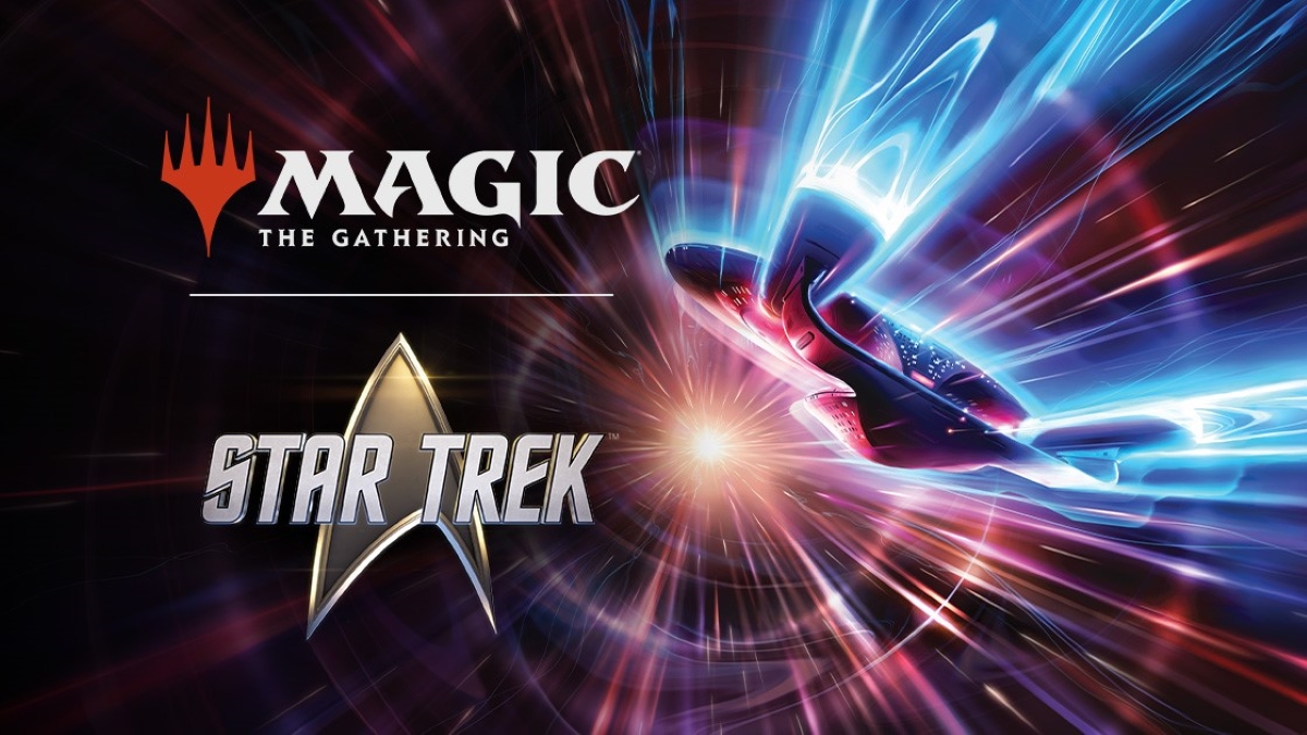 Cards/artwork from the Magic the Gathering Star Trek crossover.