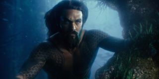 Jason Momoa as Aquaman in Justice League