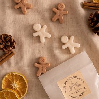 Gingerbread Man Soy Wax Melts by Le Bon Candles