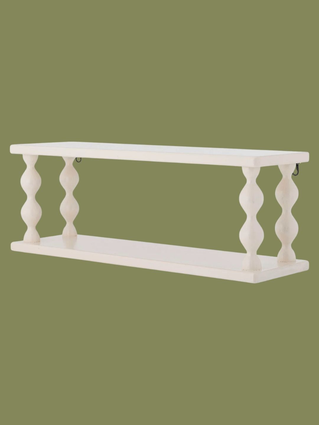 Bloomingville, Salino Wall Shelf Wood in White