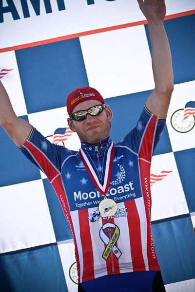 Michael Olheiser on the podium.