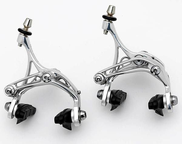 Veloce Skeleton brakes. The fourth-in-line gruppo gets the new brakes.
