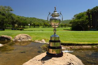 The South African Open trophy