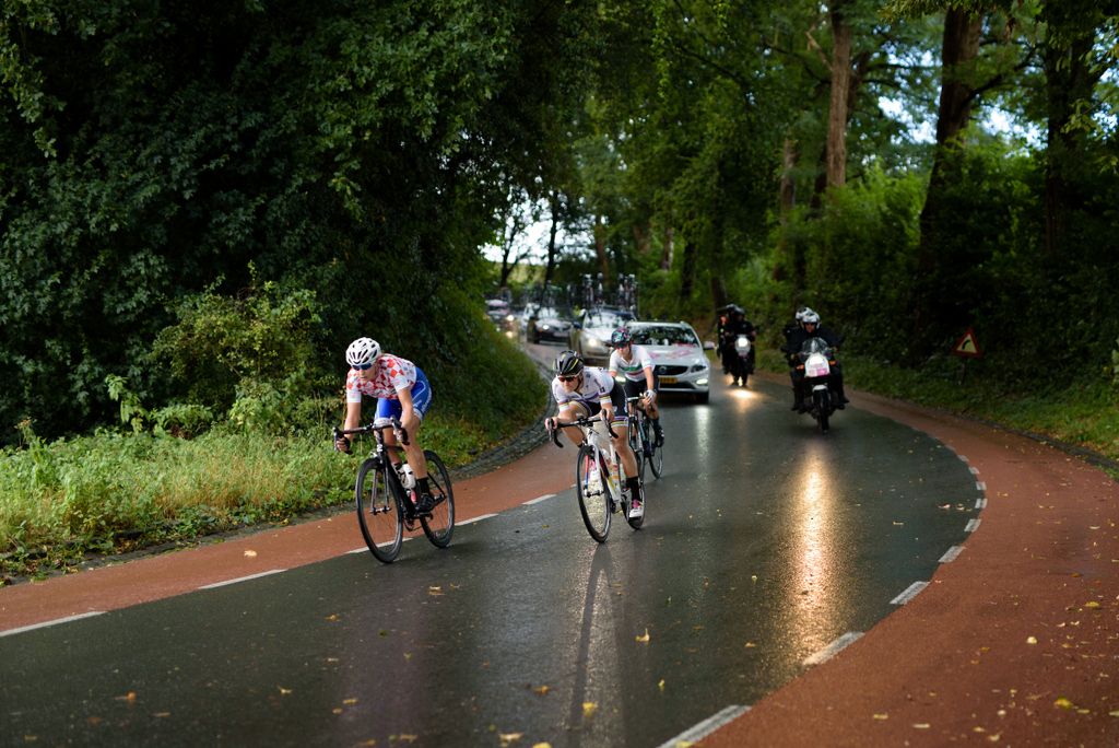 Lizzie Armitstead (Boels Dolmans) and Winanda Spoor (Lensworld-Zannata) in the breakaway