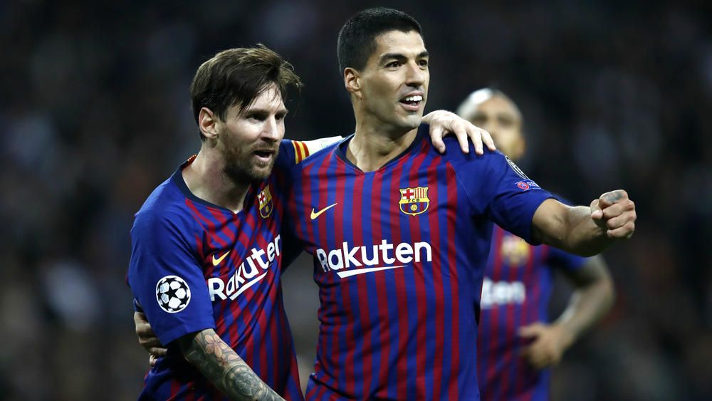 Messi and Suarez the world's best strike partnership, says Pique ...